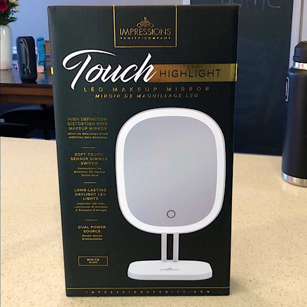 impressions light up vanity mirror